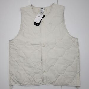 Nike Insulated Therma Fit Military Vest Bone DX0890-072 Men’s Size M-TALL NWT